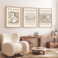 Set de 3 tablouri Wallity Huhu253 imaginea #2 — magazin online Desire.md