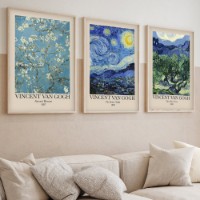 Set de 3 tablouri Wallity Huhu269