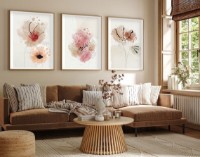 Set de 3 tablouri Wallity Huhu205 imaginea #2 — magazin online Desire.md