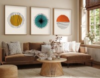 Set de 3 tablouri Wallity Huhu12 imaginea #3 — magazin online Desire.md