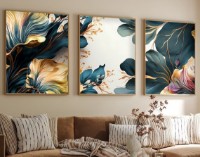 Set de 3 tablouri Wallity Huhu217