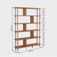 Etajeră Hanah Home Meta Atlantic Pine imaginea #5 — magazin online Desire.md