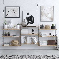 Etajeră Hanah Home Laba Oak
