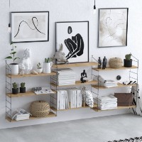 Etajeră Hanah Home Laba Oak imaginea #2 — magazin online Desire.md