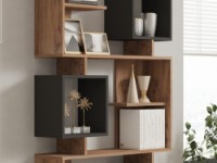 Etajeră Hanah Home Icardi Atlantic Pine Anthracite imaginea #3 — magazin online Desire.md