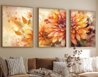 Set de 3 tablouri Wallity Huhu220