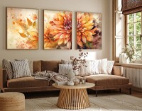 Set de 3 tablouri Wallity Huhu220 imaginea #2 — magazin online Desire.md