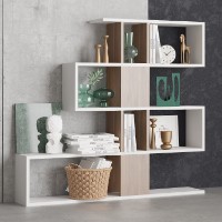 Etajeră Hanah Home Karlin White Walnut imaginea #2 — magazin online Desire.md