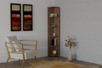 Etajeră Hanah Home Levanzo Walnut