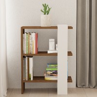 Etajeră Hanah Home Gaye Walnut White imaginea #2 — magazin online Desire.md