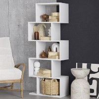 Etajeră Hanah Home Meric White imaginea #3 — magazin online Desire.md