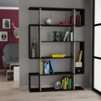 Etajeră Hanah Home Mito Anthracite Light Mocha