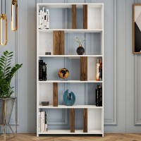 Etajeră Hanah Home Lima White Walnut imaginea #2 — magazin online Desire.md
