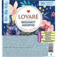 Ceai Lovare Bergamot Assorted 50pcs