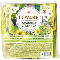 Ceai Lovare Green Assorted 50pcs