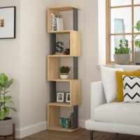 Etajeră Hanah Home Piri Sonoma Oak Anthracite