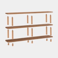 Etajeră Hanah Home Zen Atlantic Pine imaginea #4 — magazin online Desire.md