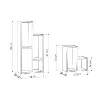 Etajeră Hanah Home Sule Oak imaginea #4 — magazin online Desire.md