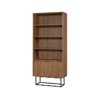 Стеллаж Hanah Home Rea Walnut Black фото №3 — интернет-магазин Desire.md