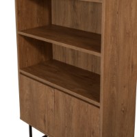 Стеллаж Hanah Home Rea Walnut Black фото №5 — интернет-магазин Desire.md