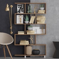 Стеллаж Hanah Home Nilüfer Walnut