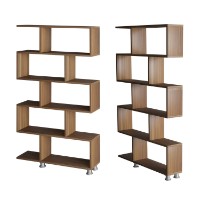 Стеллаж Hanah Home Nilüfer Walnut фото №3 — интернет-магазин Desire.md