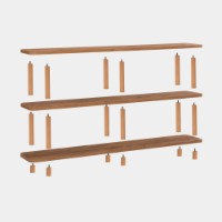 Стеллаж Hanah Home Raca Atlantic Pine фото №4 — интернет-магазин Desire.md
