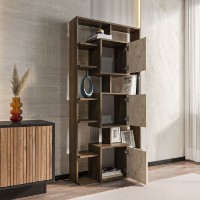 Etajeră Hanah Home Monaco Walnut Travertine imaginea #3 — magazin online Desire.md