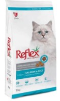 Hrană uscată pentru pisici Reflex Sterilised Cat Salmon & Rice 15kg