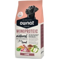 Сухой корм для собак Ownat Classic Monoproteic Iberian Lamb 12kg