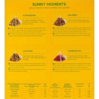 Ceai Tea Moments Sunny Moments 32pcs imaginea #2 — magazin online Desire.md
