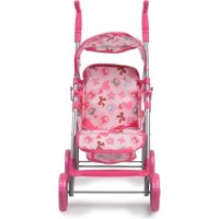 Cărucior pentru păpuși Moni Flower Garden Pink imaginea #6 — magazin online Desire.md