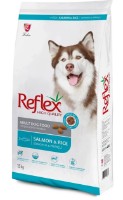 Hrană uscată pentru câini Reflex Adult Salmon & Rice 15kg