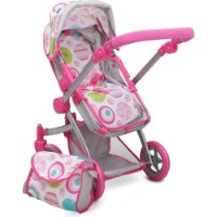 Cărucior pentru păpuși Moni Pink Rose (9651b) imaginea #9 — magazin online Desire.md