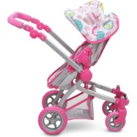 Cărucior pentru păpuși Moni Pink Rose (9651b) imaginea #4 — magazin online Desire.md
