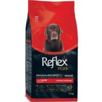 Hrană uscată pentru câini Reflex Plus Medium & Large Breed Senior Lamb 12kg