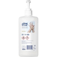 Средство для очистки рук Tork Gel Alcool 500ml/12 (511103)