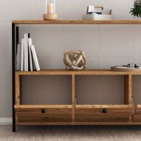 Тумба Hanah Home Nero v2 Atlantic Pine/Black фото №4 — интернет-магазин Desire.md