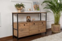 Dulăpior Hanah Home Solace Atlantic Pine/Black imaginea #2 — magazin online Desire.md
