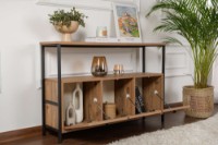 Dulăpior Hanah Home Solace Atlantic Pine/Black imaginea #3 — magazin online Desire.md