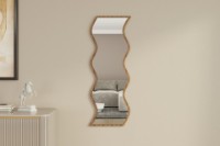 Зеркало Hanah Home Safi White/Walnut фото №2 — интернет-магазин Desire.md