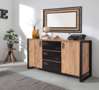 Dulăpior Hanah Home Cosmo Rio Atlantic Pine/Black