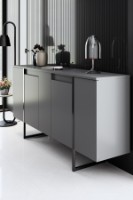 Dulăpior Hanah Home Luxe Anthracite/Black imaginea #4 — magazin online Desire.md