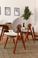 Комплект для столовой Hanah Home Touch v2 Cream фото №2 — интернет-магазин Desire.md