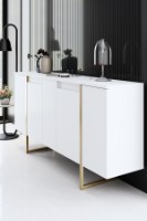 Тумба Hanah Home Luxe White/Gold фото №4 — интернет-магазин Desire.md