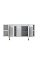 Тумба Hanah Home Luxe White/Gold фото №7 — интернет-магазин Desire.md