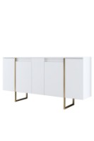 Тумба Hanah Home Luxe White/Gold фото №8 — интернет-магазин Desire.md