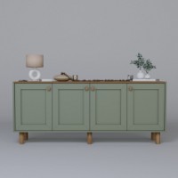 Dulăpior Hanah Home Bohemian 1600-82 Green imaginea #5 — magazin online Desire.md