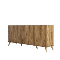 Dulăpior Hanah Home Elegante 1600 Walnut imaginea #5 — magazin online Desire.md