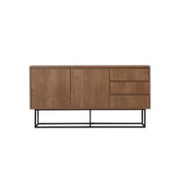 Dulăpior Hanah Home Ruba Walnut/Black imaginea #3 — magazin online Desire.md
